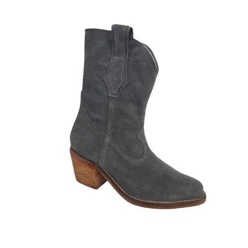 Bota Texanas en Gamuza