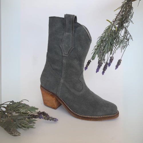 Bota Texanas en Gamuza