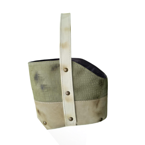 Matera Croco Beige &amp; Arena